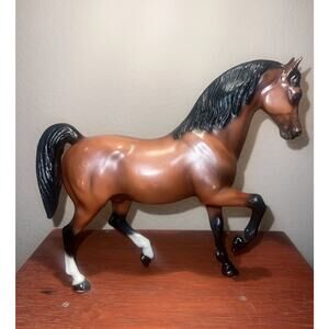 Vintage Breyer Traditional Brown Family Arabian Stallion Horse #13